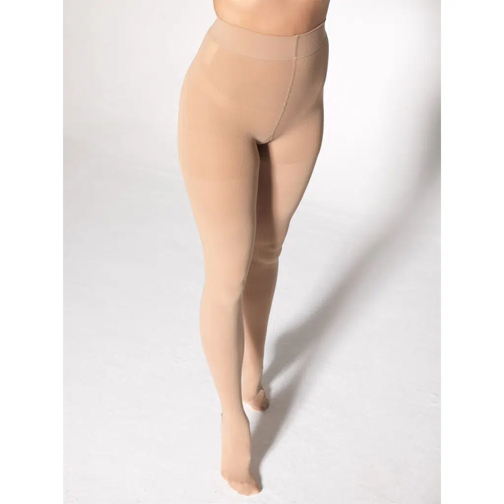 V72412 Varicease Comfort Orta Basınç Külotlu Kapalı Burun Varis Çorabı